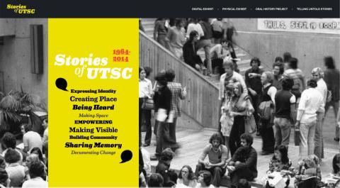 Web Archive of Exhibit: Stories of UTSC